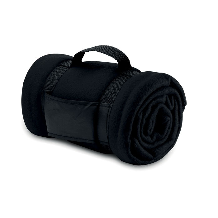 STAVENGER – Fleece blanket – Black