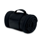 STAVENGER – Fleece blanket – Black