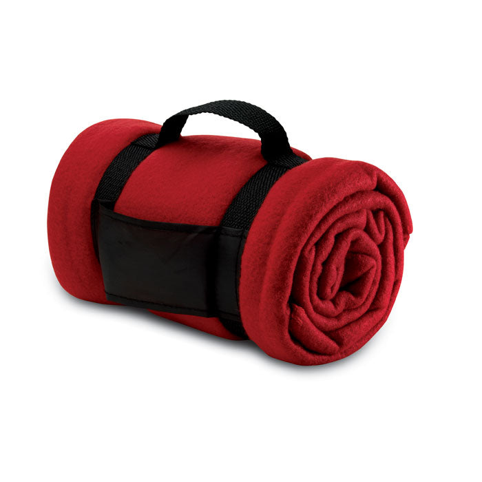 STAVENGER – Fleece blanket – Red