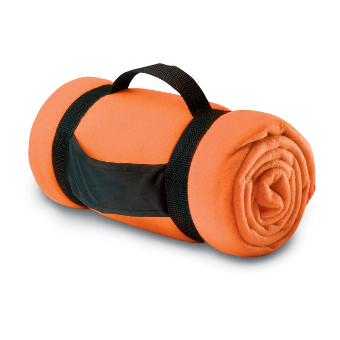 STAVENGER – Fleece blanket – Orange