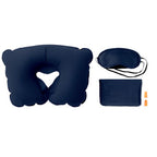 TRAVELPLUS – Set w/ pillow eye mask plugs – Blue