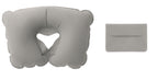 TRAVELCONFORT – Inflatable pillow in pouch – Grey