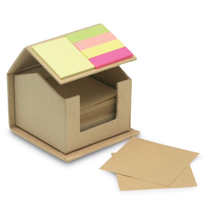 RECYCLOPAD – Memo/sticky notes pad recycled – item picture open