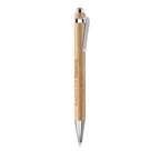 SUMATRA – Bamboo automatic ball pen – item picture printed