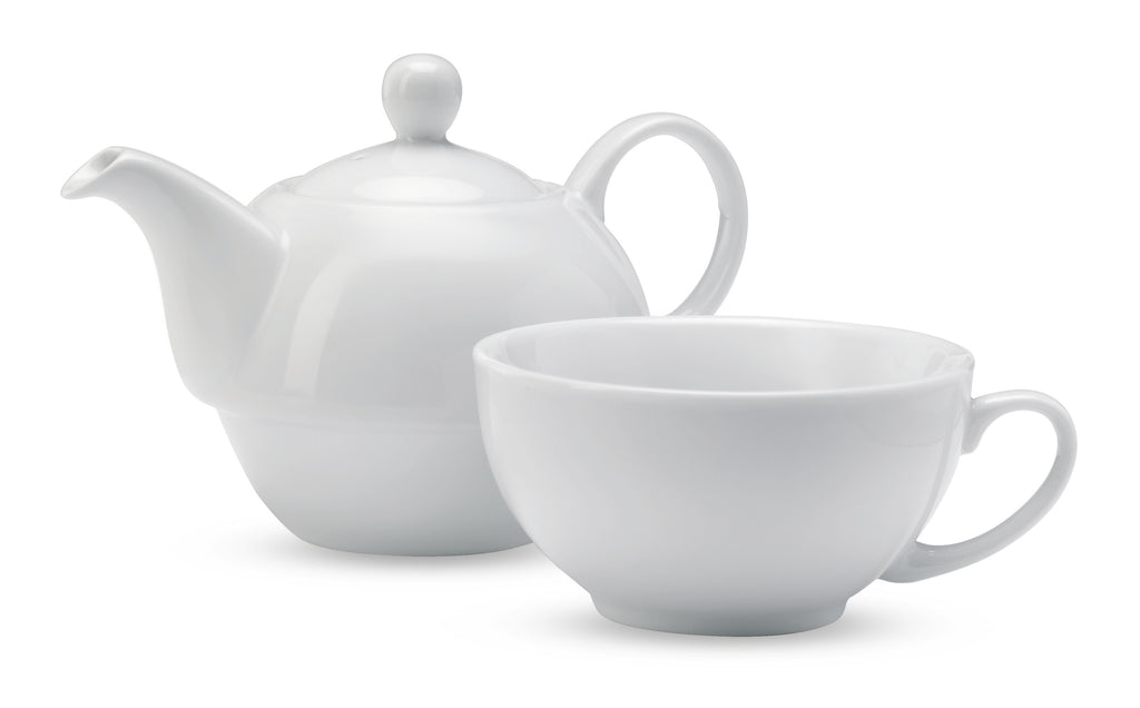 TEA TIME – Teapot and cup set 400 ml – item picture back