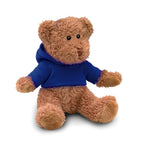 JOHNNY – Teddy bear plus with hoodie – Blue