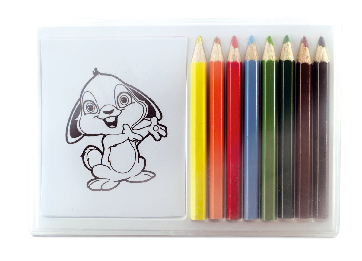 RECREATION – Wooden pencil colouring set – Multicolour