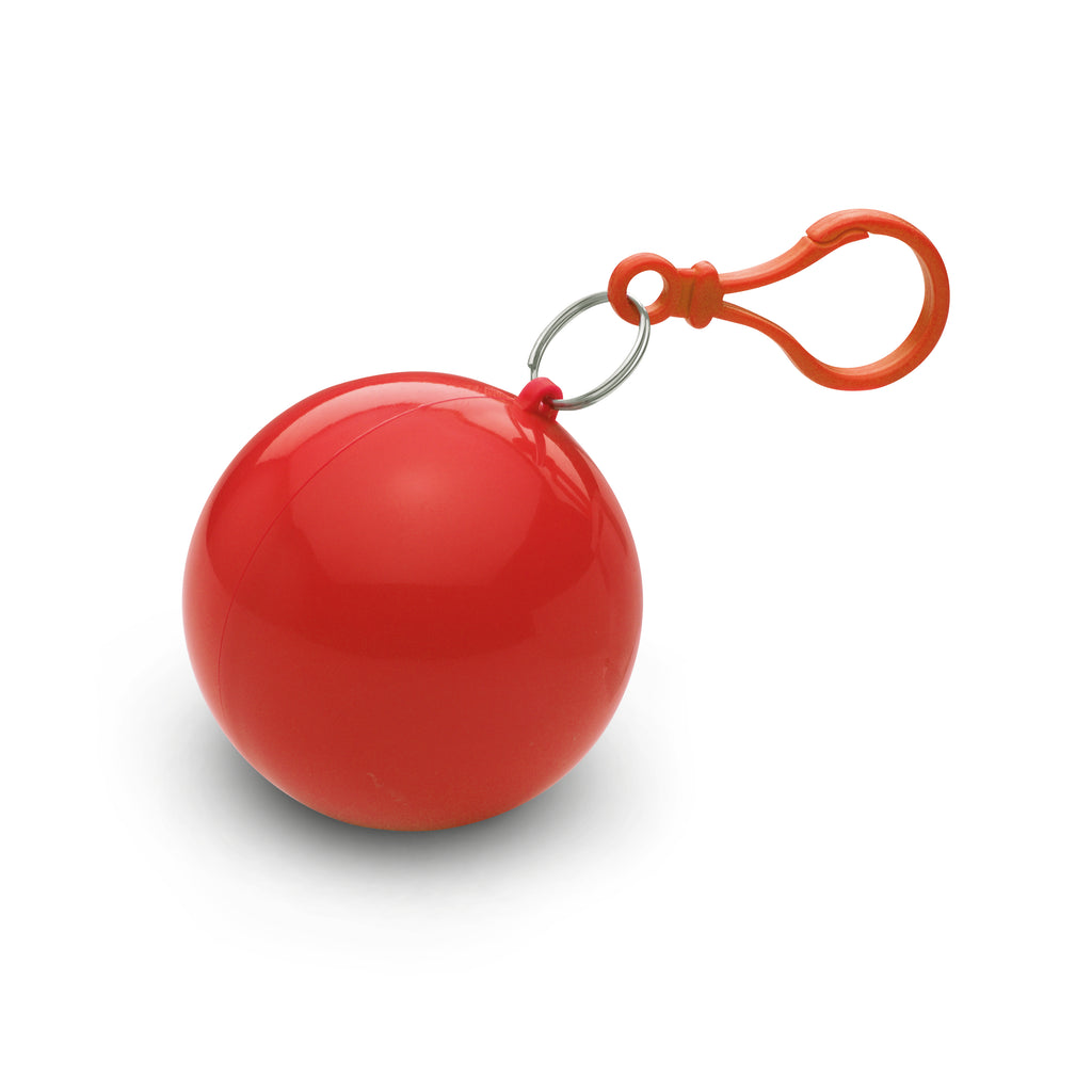 NIMBUS – Poncho in round container – Red