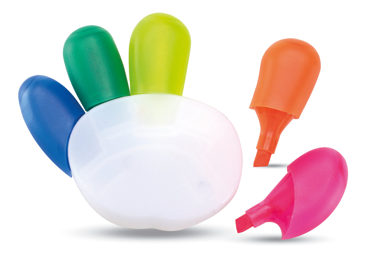 COLORE – 5 colour highlighter – item picture back