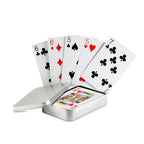 AMIGO – Playing cards in tin box – Matt Silver