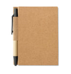CARTOPAD – Recycled notebook with pen – Black