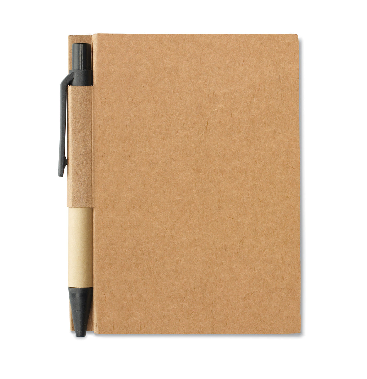 CARTOPAD – Recycled notebook with pen – Black
