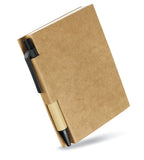 CARTOPAD – Recycled notebook with pen – item picture side
