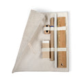 ECOSET – Stationary set in cotton pouch – Beige
