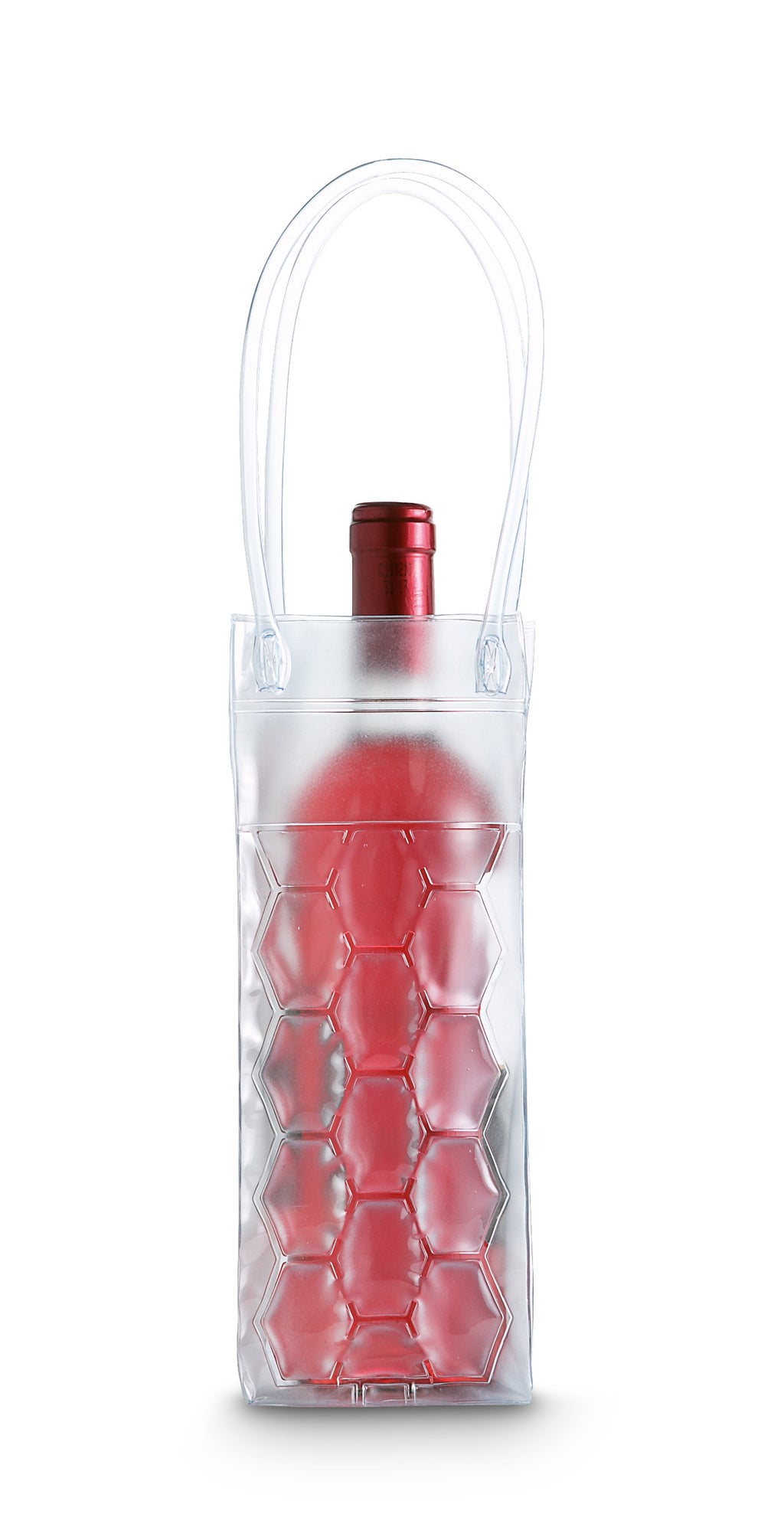 BACOOL – Transparent PVC cooler bag – item picture side
