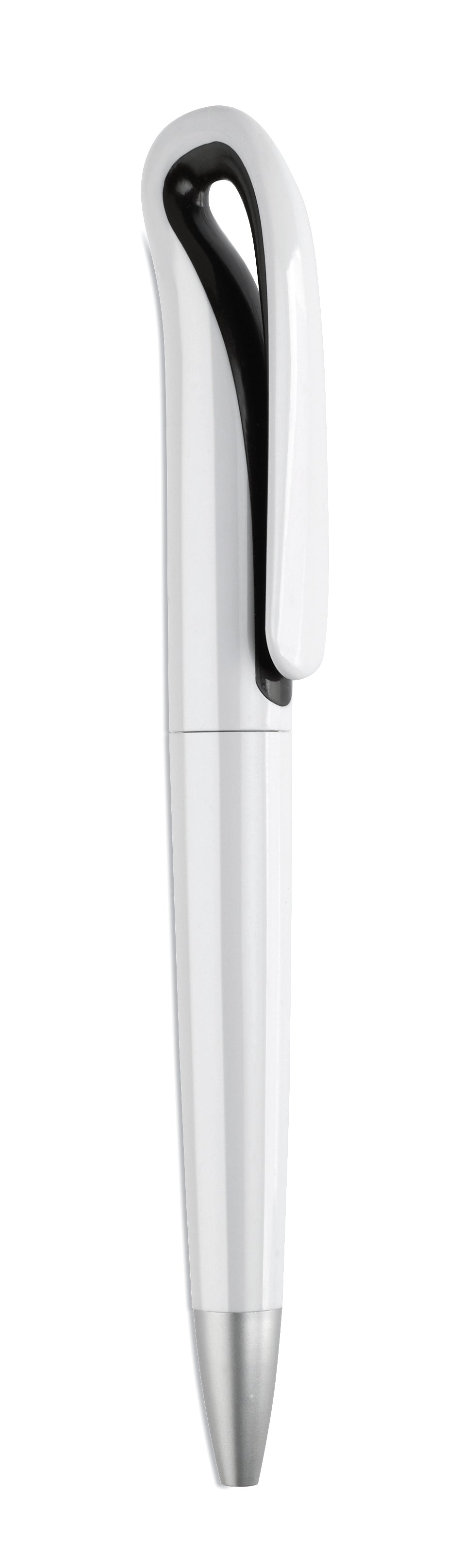 WHITESWAN – ABS twist ball pen – Black