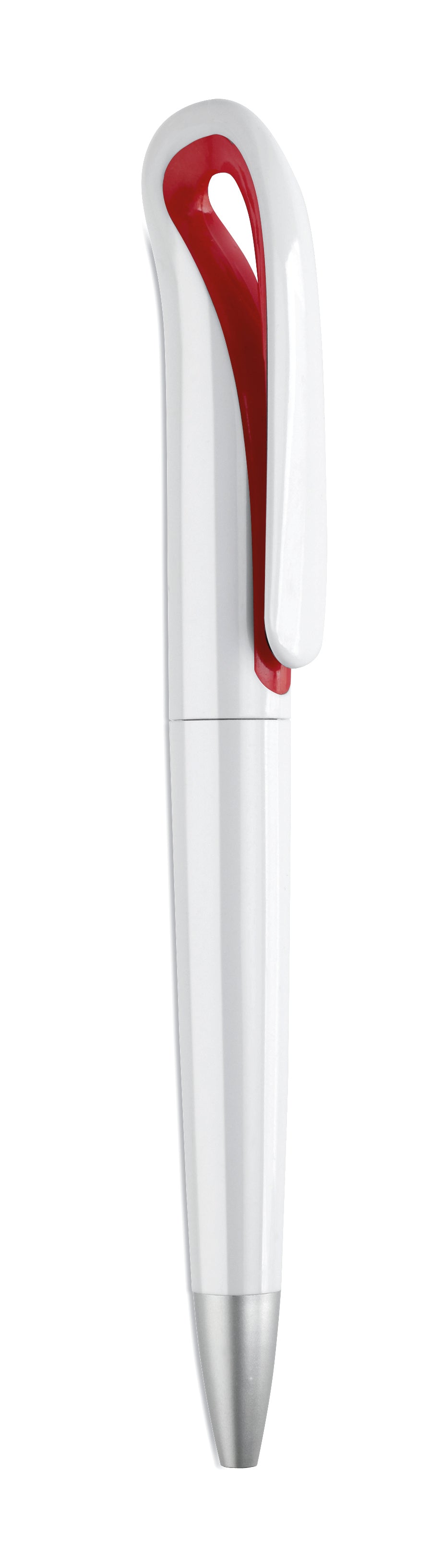 WHITESWAN – ABS twist ball pen – Red