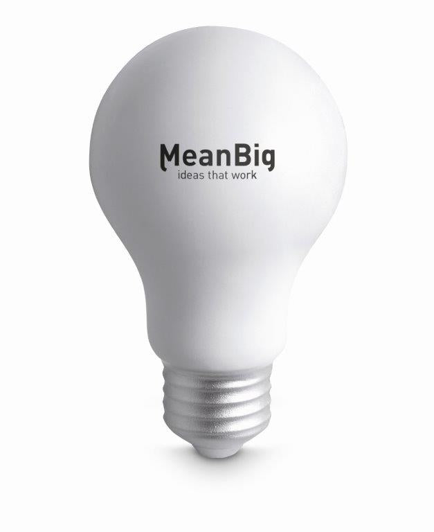 LIGHT – Anti-stress PU bulb – item picture printed