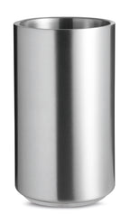 COOLIO – Stainless steel bottle cooler – Matt Silver