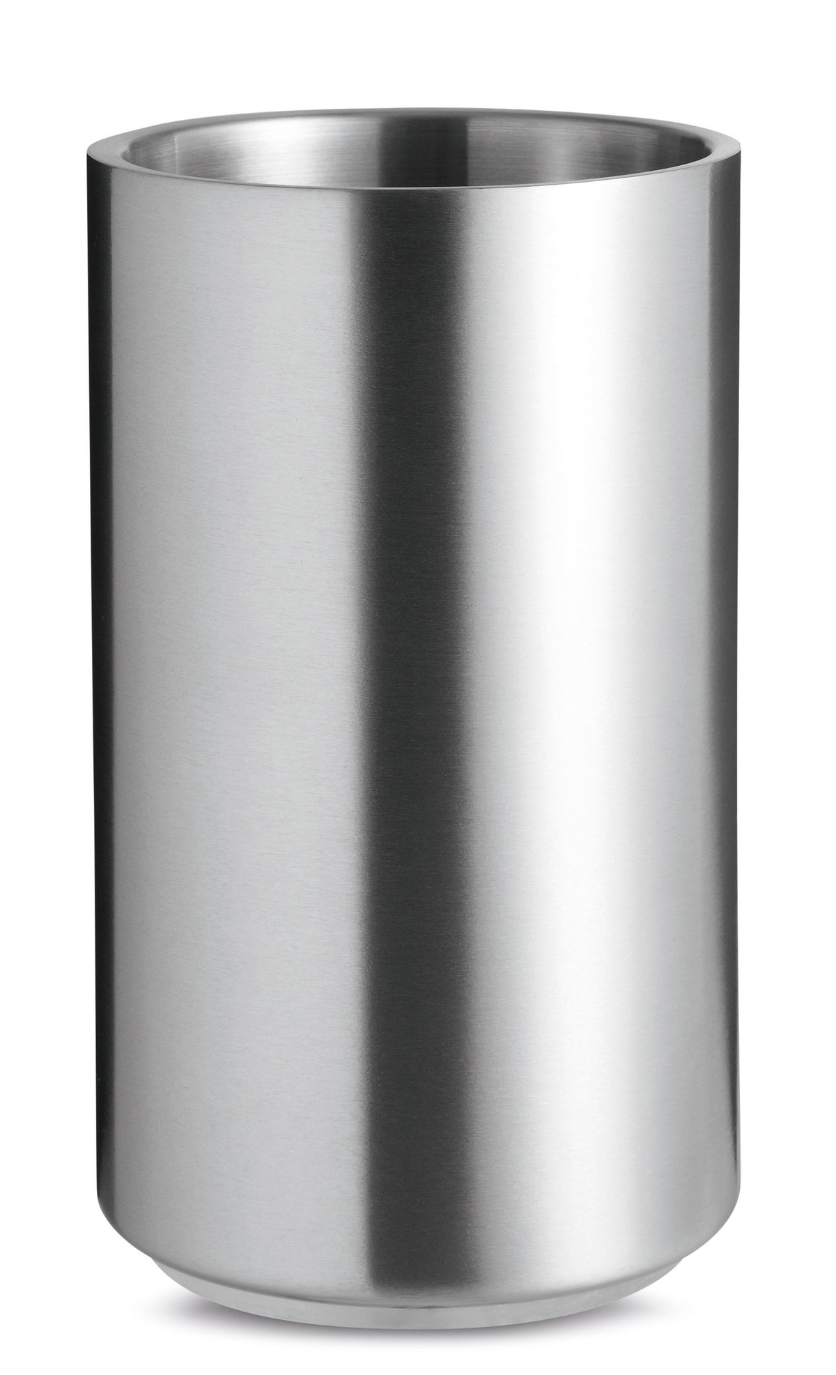 COOLIO – Stainless steel bottle cooler – Matt Silver