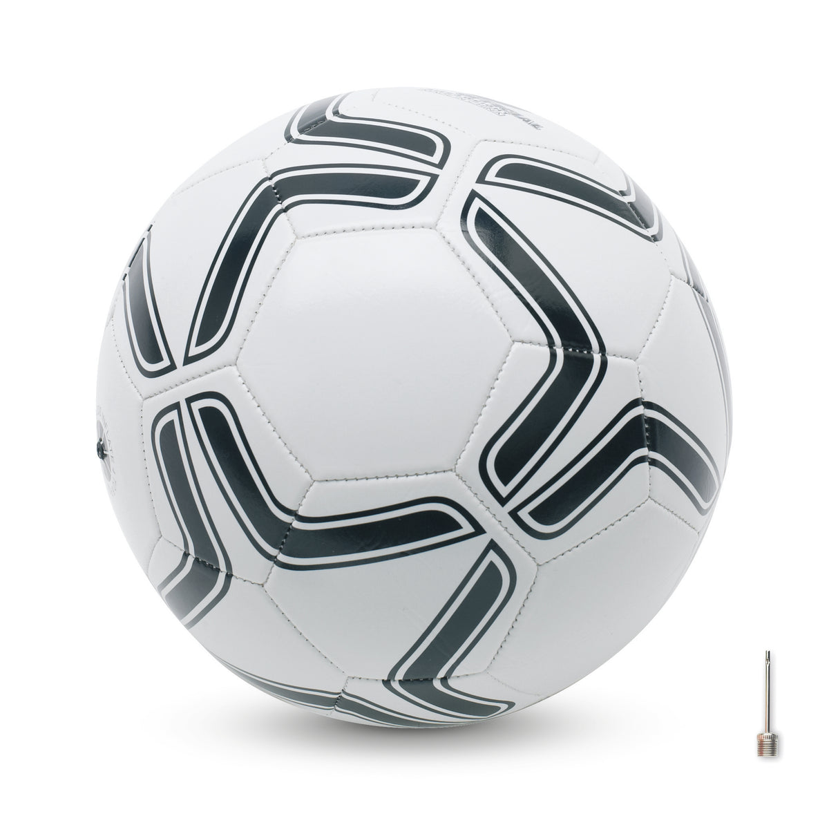 SOCCERINI – Soccer ball in PVC 21.5cm – White/Black