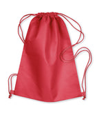 DAFFY – 80gr/m² nonwoven drawstring – Red