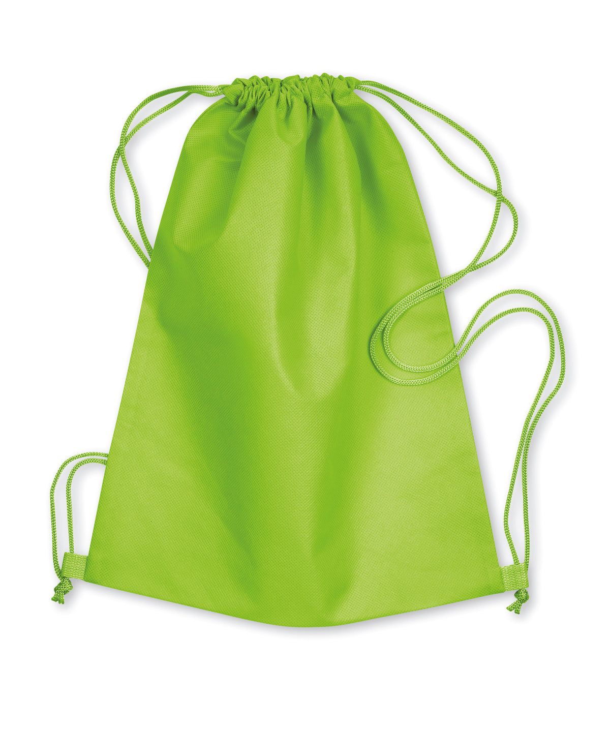 DAFFY – 80gr/m² nonwoven drawstring – Lime