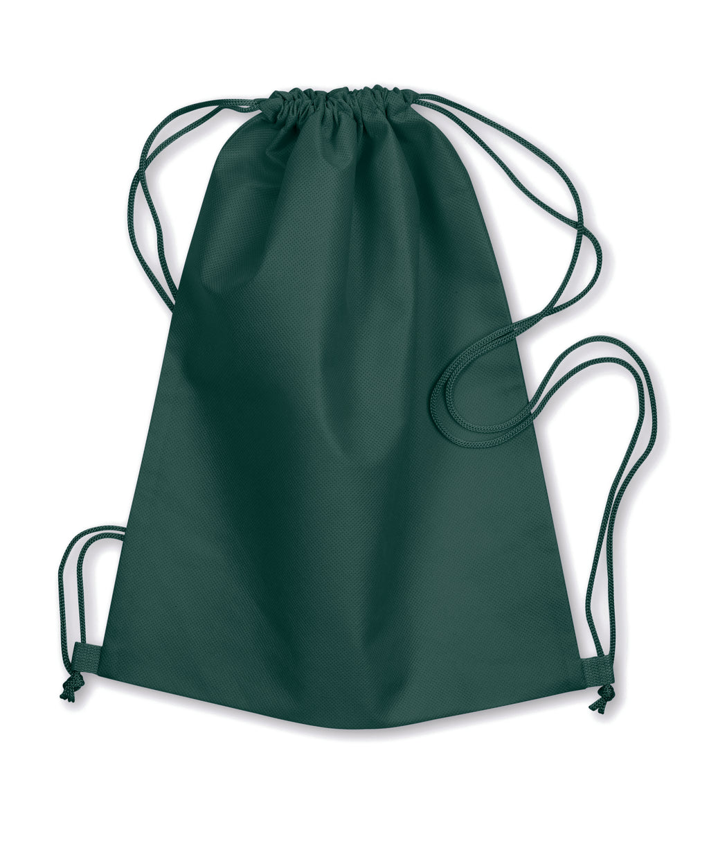 DAFFY – 80gr/m² nonwoven drawstring – Dark Green
