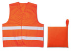 VISIBLE – Knitted material waistcoat – Orange