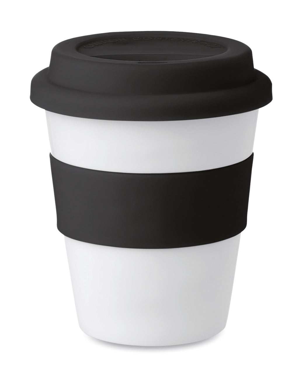 ASTORIA – PP tumbler with silicone lid – Black