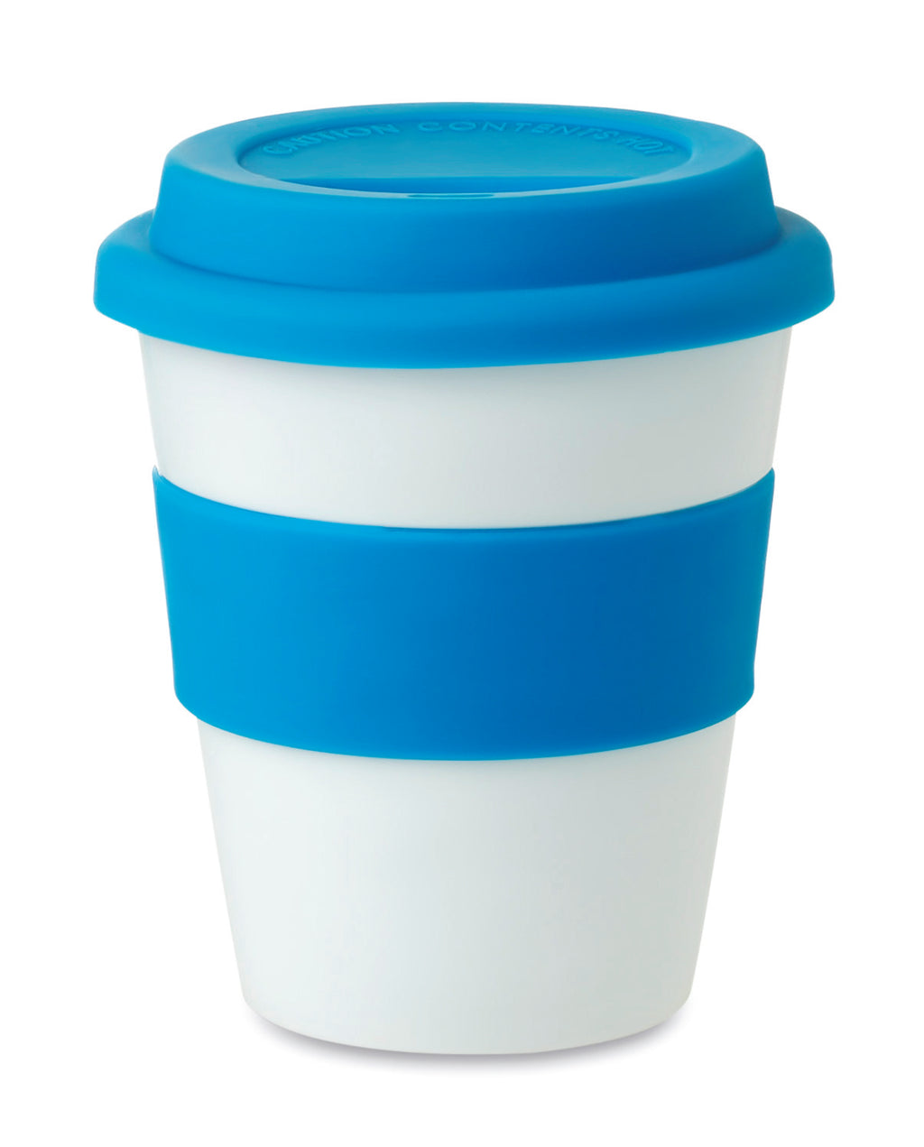 ASTORIA – PP tumbler with silicone lid – Blue