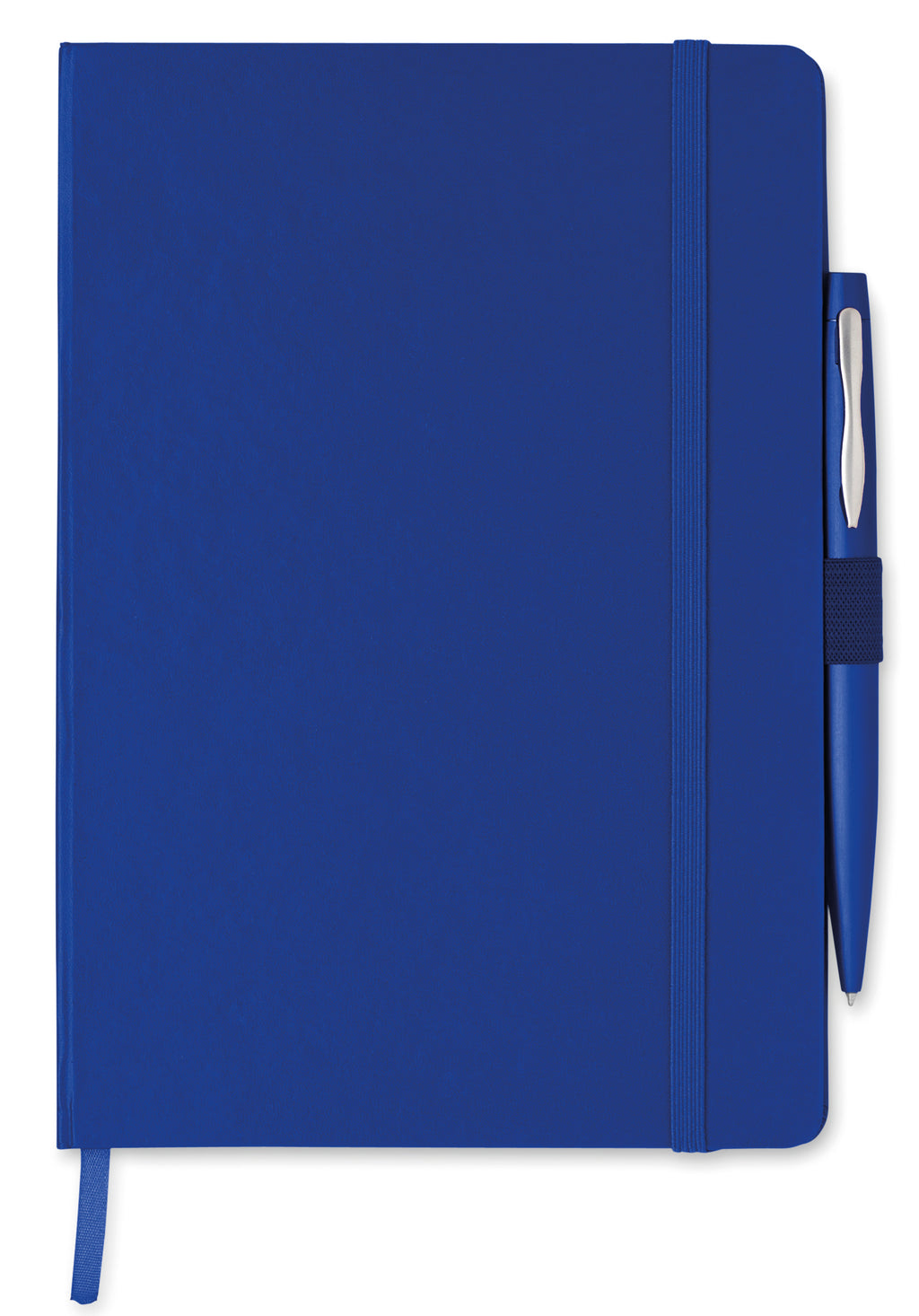 NOTAPLUS – A5 notebook with pen 72 lined – Blue