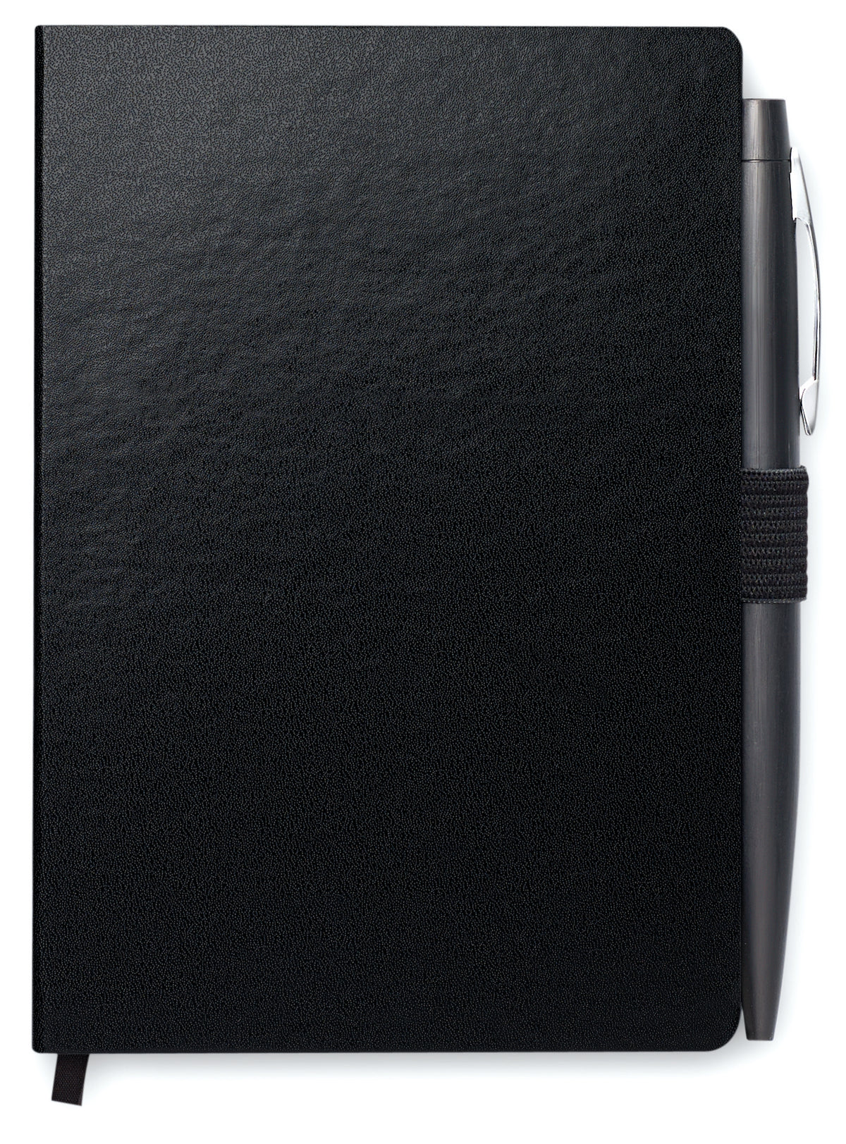 NOTALUX – A6 notebook with pen 72 lined – Black