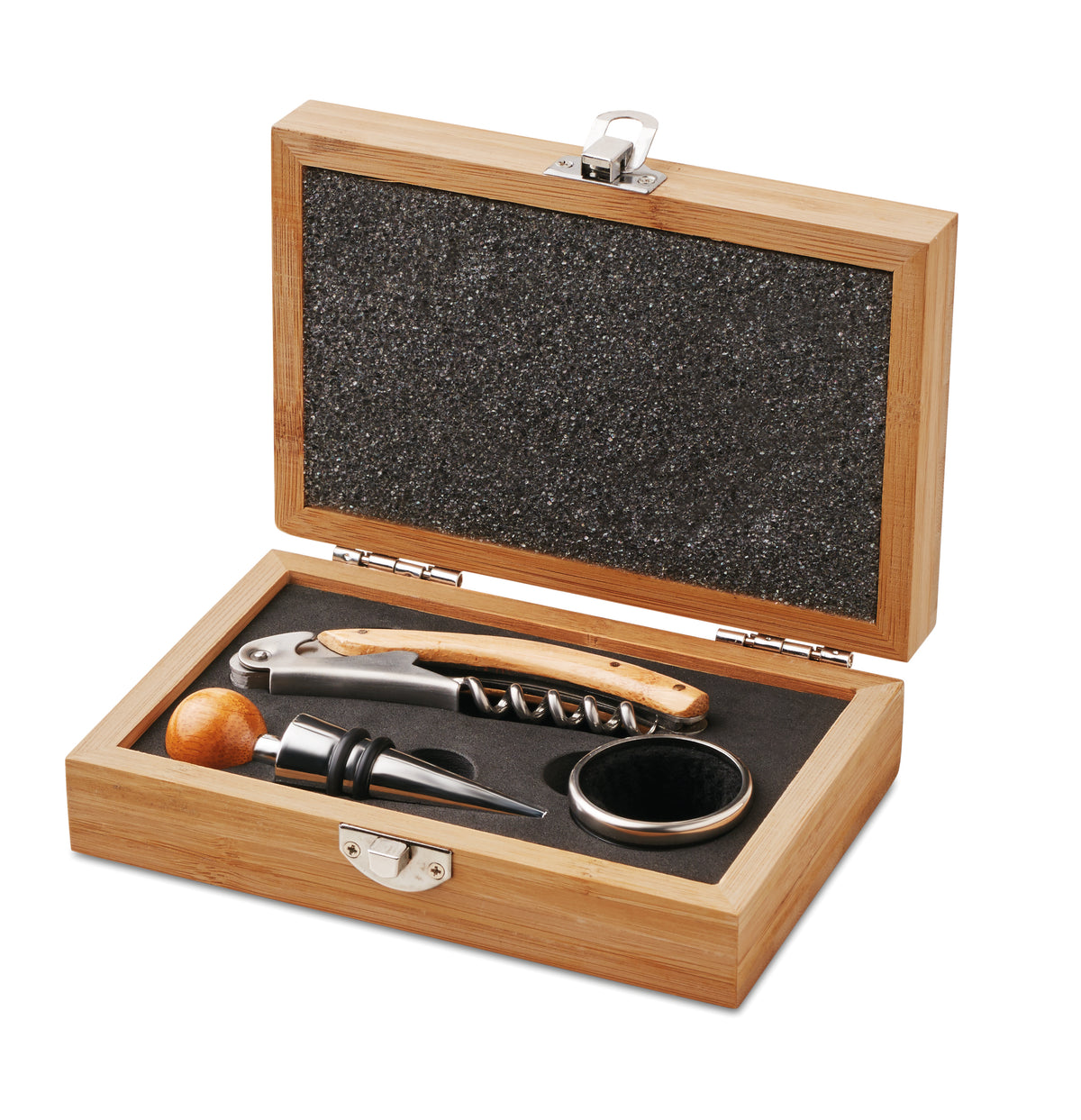 SONOMA – Wine set in bamboo box – Wood