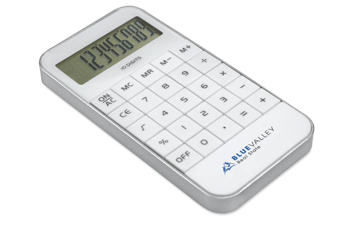 ZACK – 10 digit display Calculator – item picture printed
