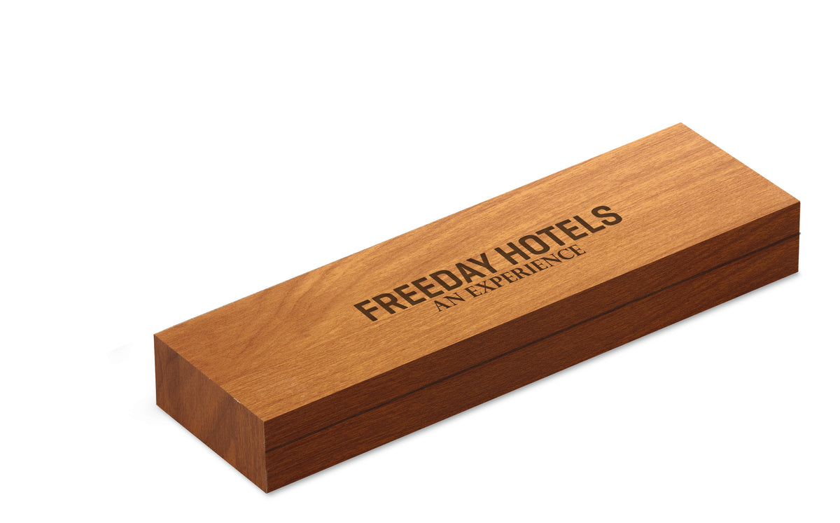 ALASKA – Laser pointer in wooden box – item picture printed