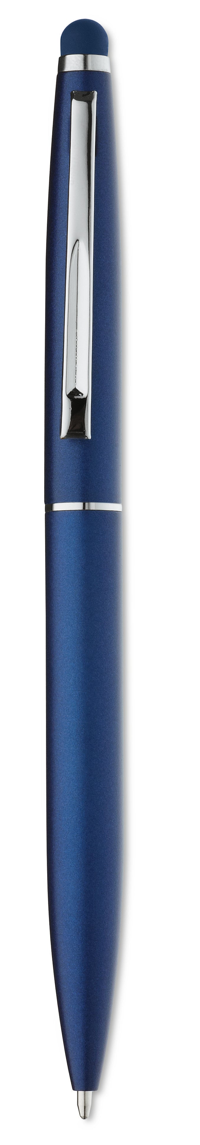 QUIM – Twist type pen w stylus top – Blue
