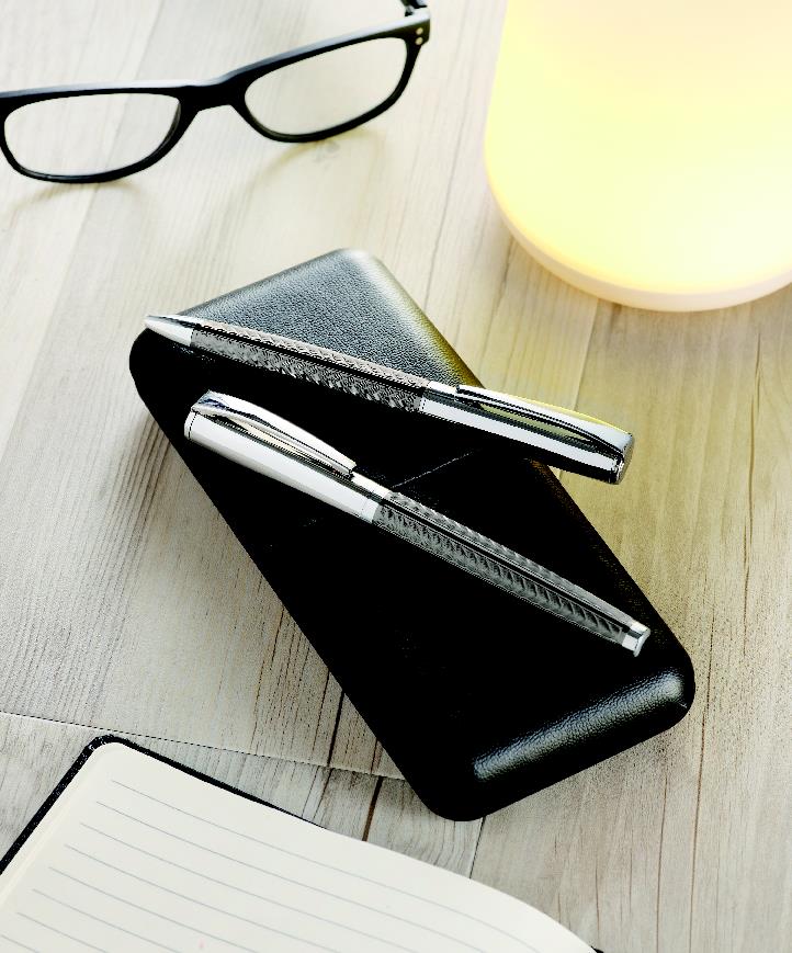 DERRICK – Ball pen set in box – item ambiant picture