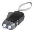 ROBIN – 2 LED dynamo torch – Black