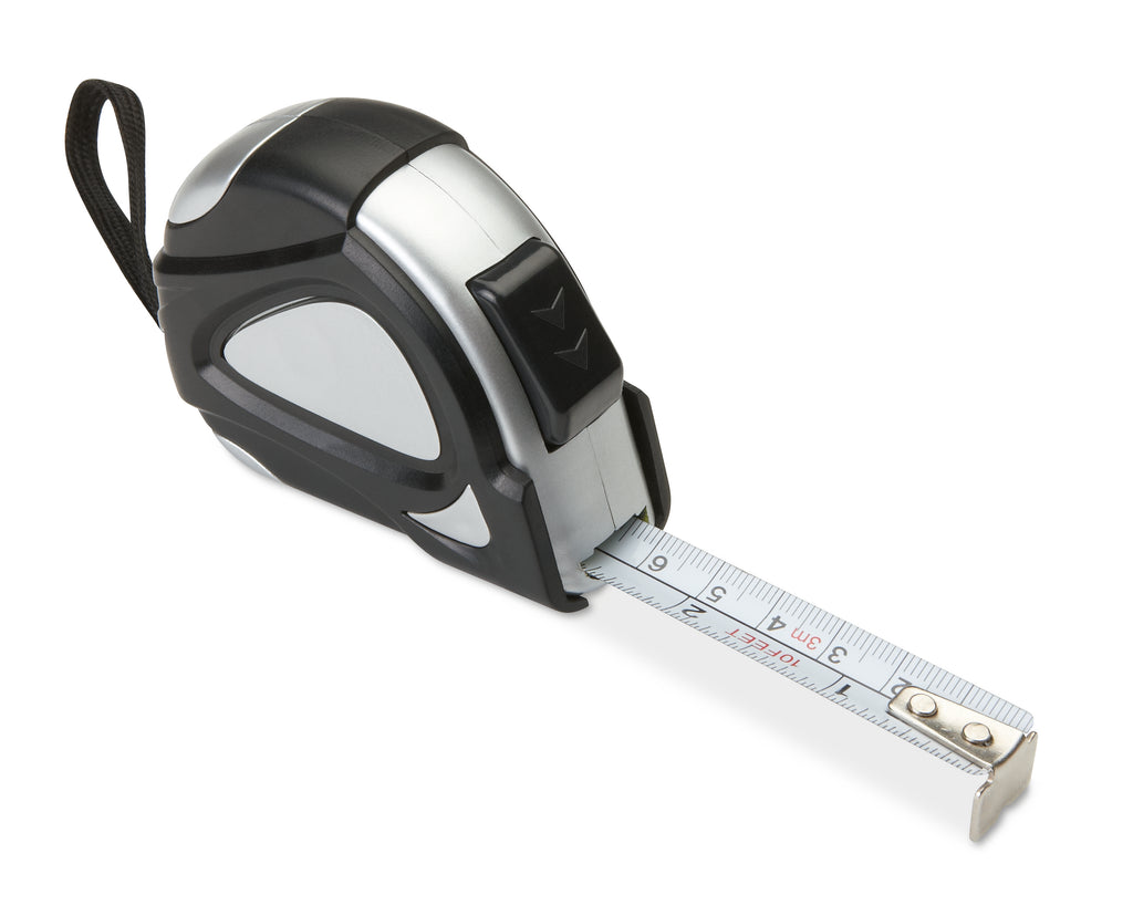 DAVID – Measuring tape 3m – Black