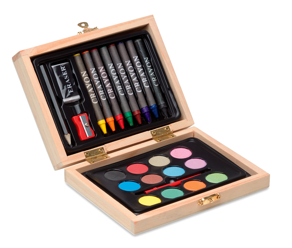 BEAU – Painting set in wooden box – item picture back