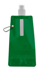 GATES – Foldable water bottle – Transparent Green