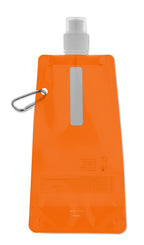 GATES – Foldable water bottle – Transparent Orange