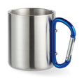 TRUMBO – Metal mug & carabiner handle – Blue
