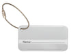 TAGGY – Aluminium luggage tag – Matt Silver