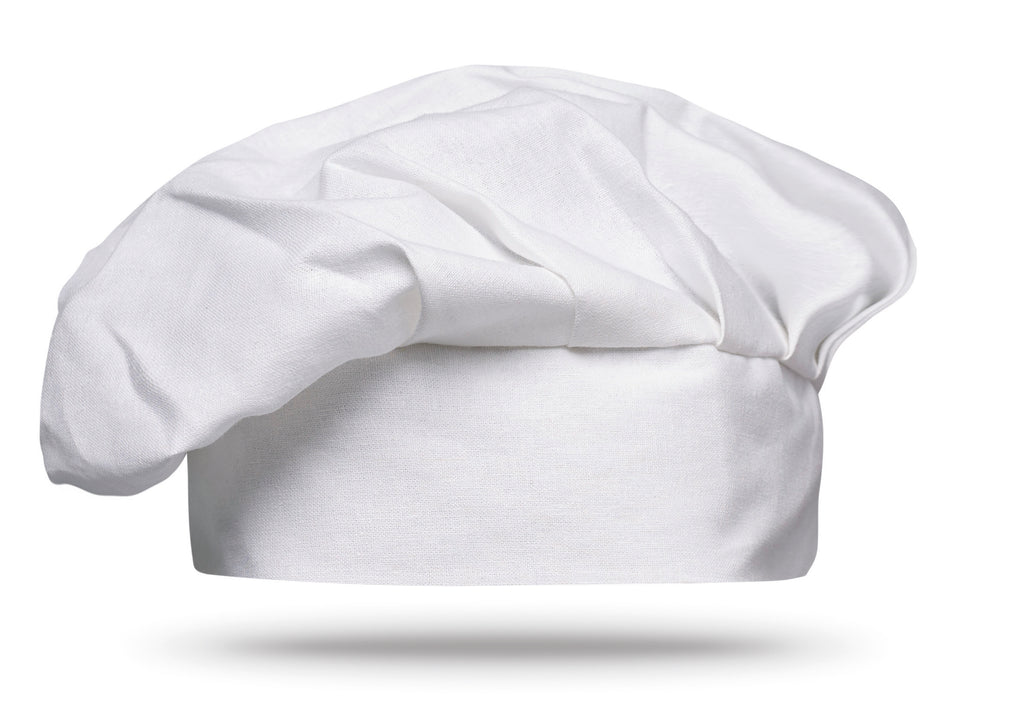 CHEF – Cotton chef hat 130 gsm – White