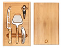 WINE&CHEESE – Cheese and wine set – Wood