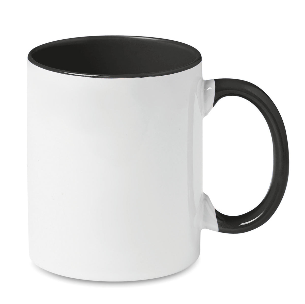 SUBLIMCOLY – Coloured sublimation mug – Black
