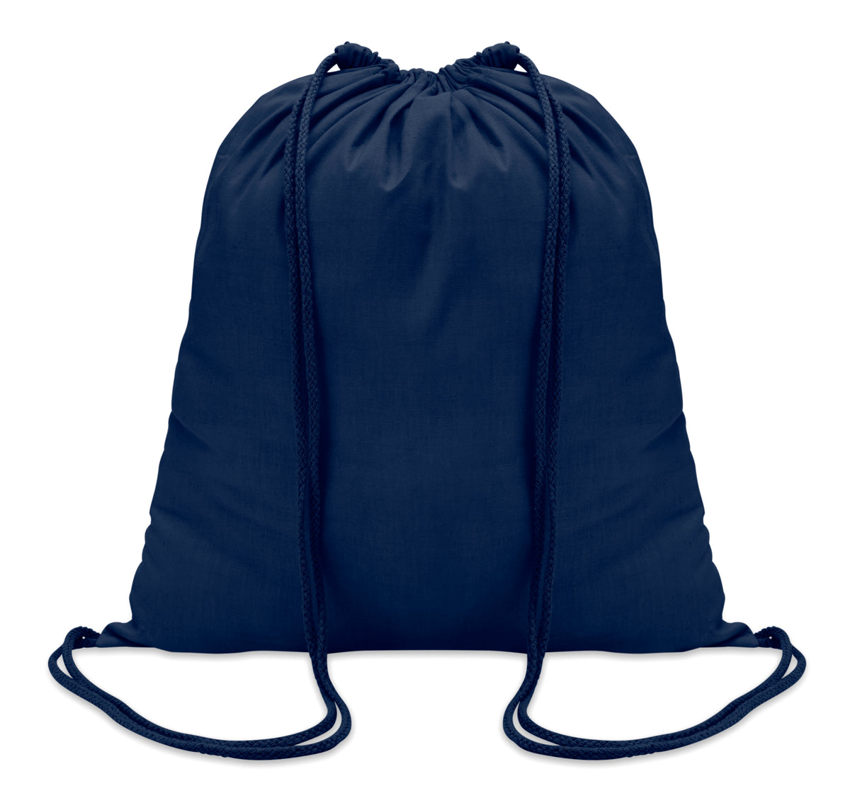 COLORED – 100gr/m² cotton drawstring bag – Blue