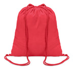 COLORED – 100gr/m² cotton drawstring bag – Red